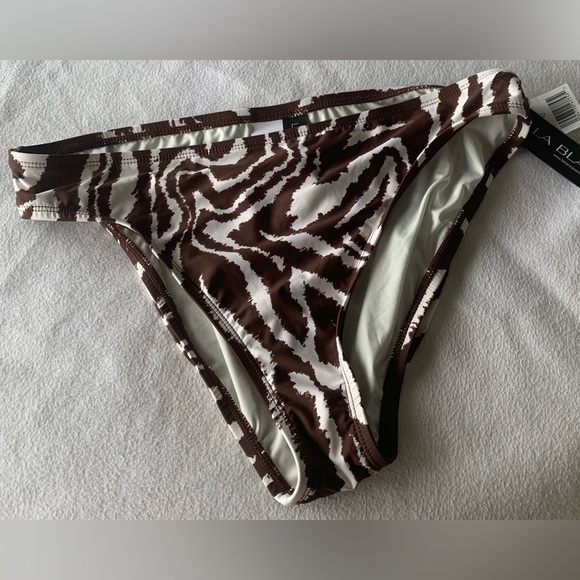 La Blanca LB3ZG93 Womens Java Island Hipster Bikini Bottoms US Size 12 Brand New - Picture 1 of 4